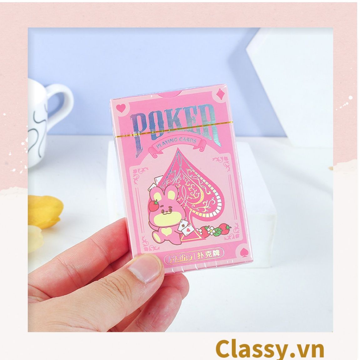 Bộ Bài Tây Hoạt Hình Dễ Thương Poker 52 Lá PK572