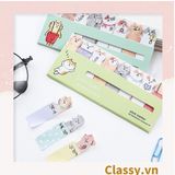  120 miếng Giấy note ghi nhớ mini Post-It, hình pets dễ thương sáng tạo tiện dụng; kích thước PK641 