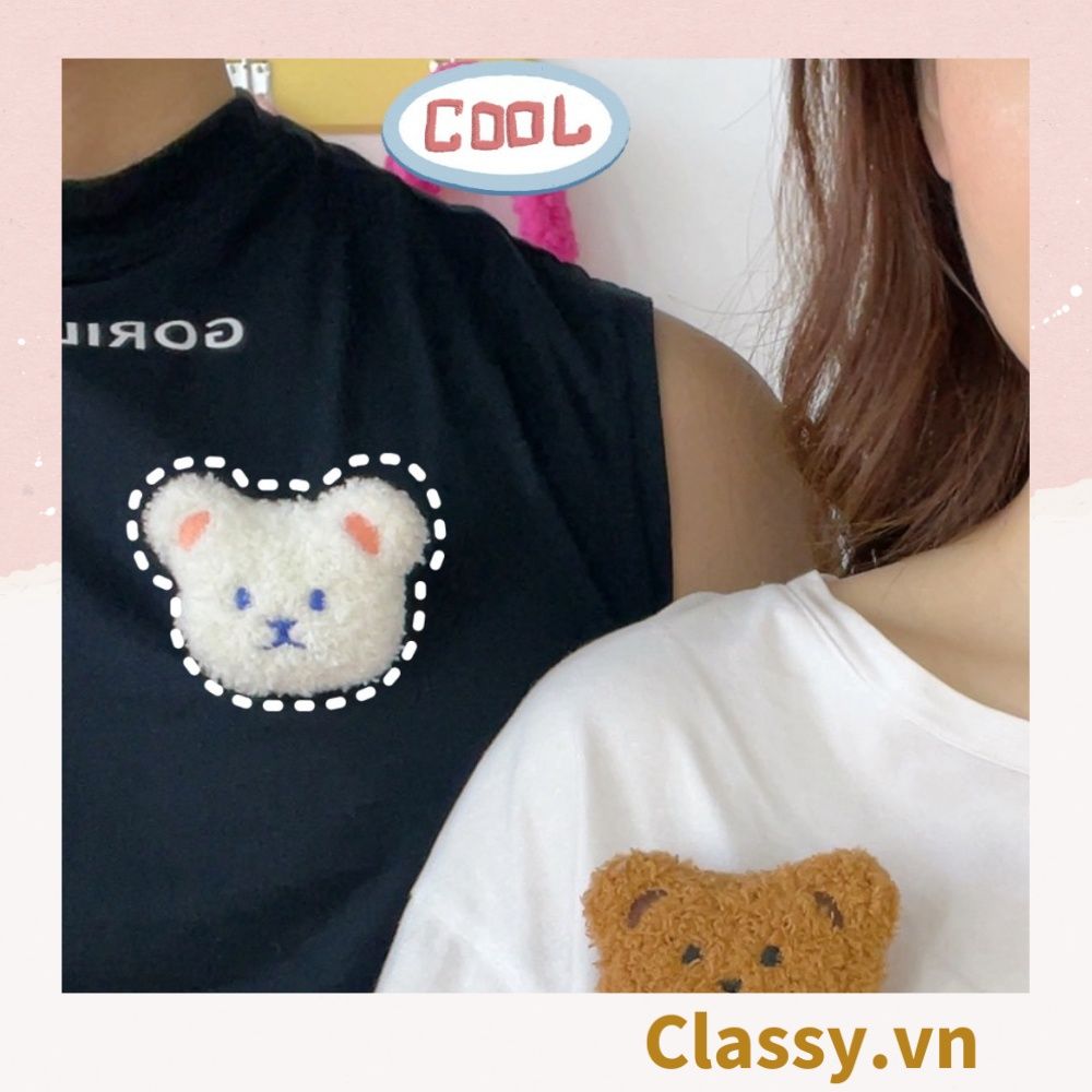 Classy Pin Cài Áo, huy hiệu cài Balo, Túi Xách bằng bông , Thú Bông Hoạt Hình Dễ Thương PK648