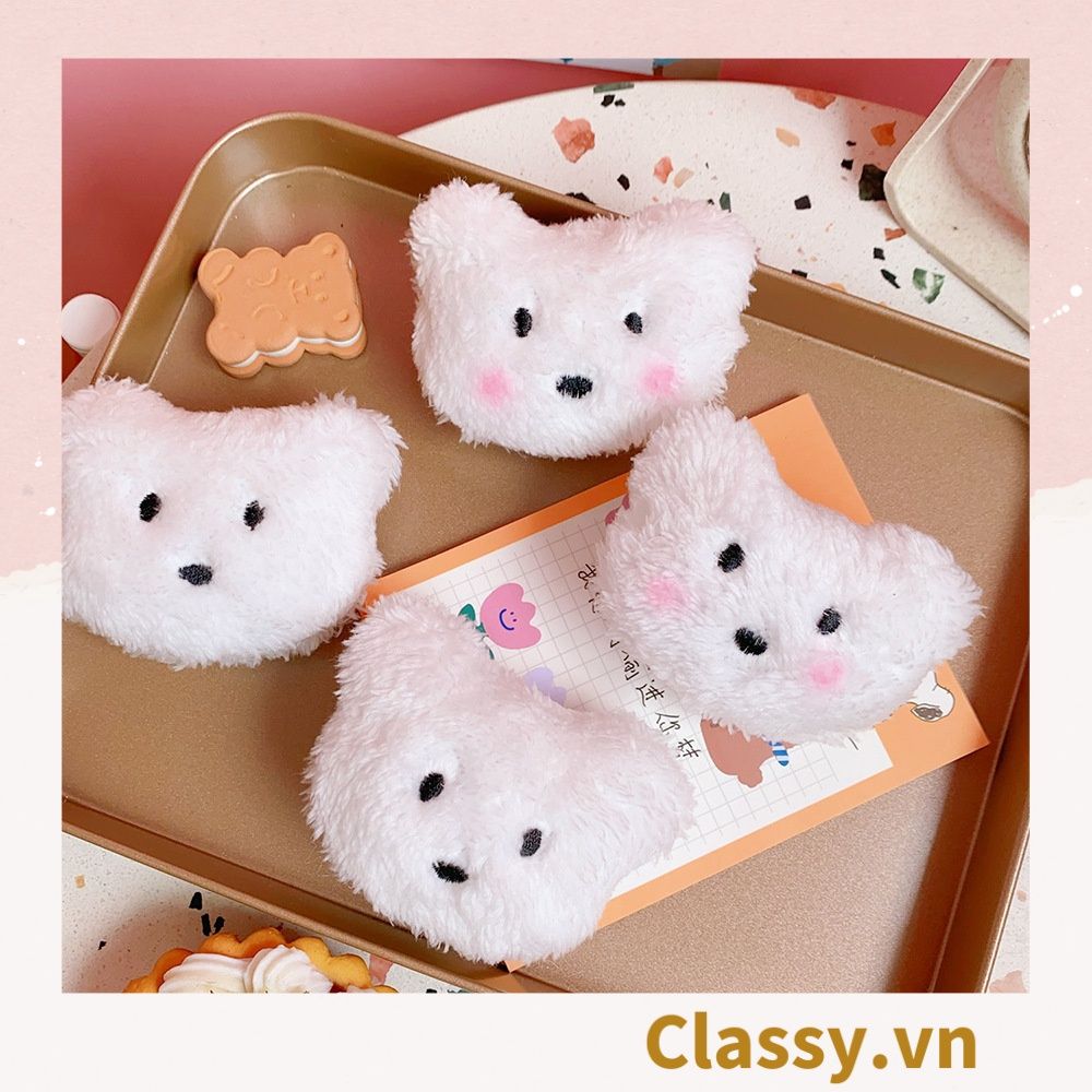 Classy Pin Cài Áo, huy hiệu cài Balo, Túi Xách bằng bông , Thú Bông Hoạt Hình Dễ Thương PK648