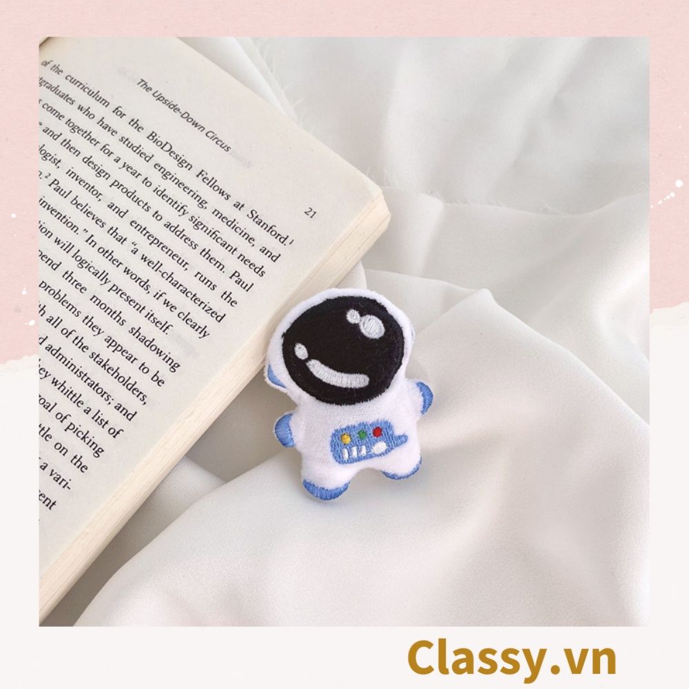 Classy Pin Cài Áo, huy hiệu cài Balo, Túi Xách bằng bông , Thú Bông Hoạt Hình Dễ Thương PK648