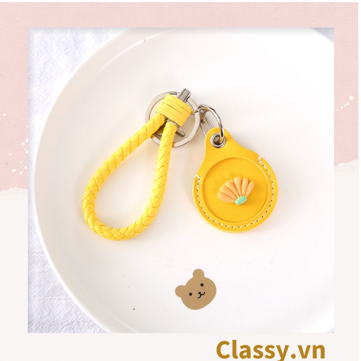 Vỏ bảo vệ Airtag nhiều hình xinh xắn họa tiết trẻ trung PK651