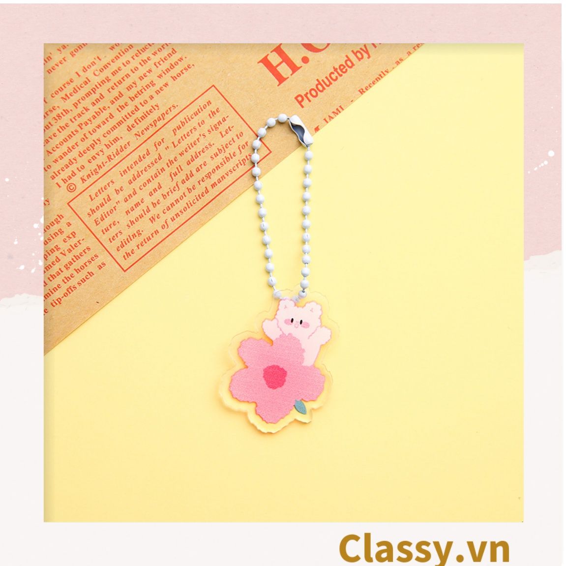 Phụ kiện điện thoại, móc chìa khóa, airtag, Móc Khóa Keychain, Cài Airpod Hoạt Hình Nhiều Màu Sắc PK656