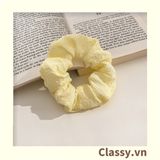  Scrunchies buộc tóc  nhiều họa tiết; họa tiết trái cây nữ tính thanh lịch PK707-PK708 