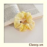  Scrunchies buộc tóc  nhiều họa tiết; họa tiết trái cây nữ tính thanh lịch PK707-PK708 