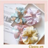  Scrunchies buộc tóc tông màu Gradient ngọt ngào, nữ tính thanh lịch PK733 