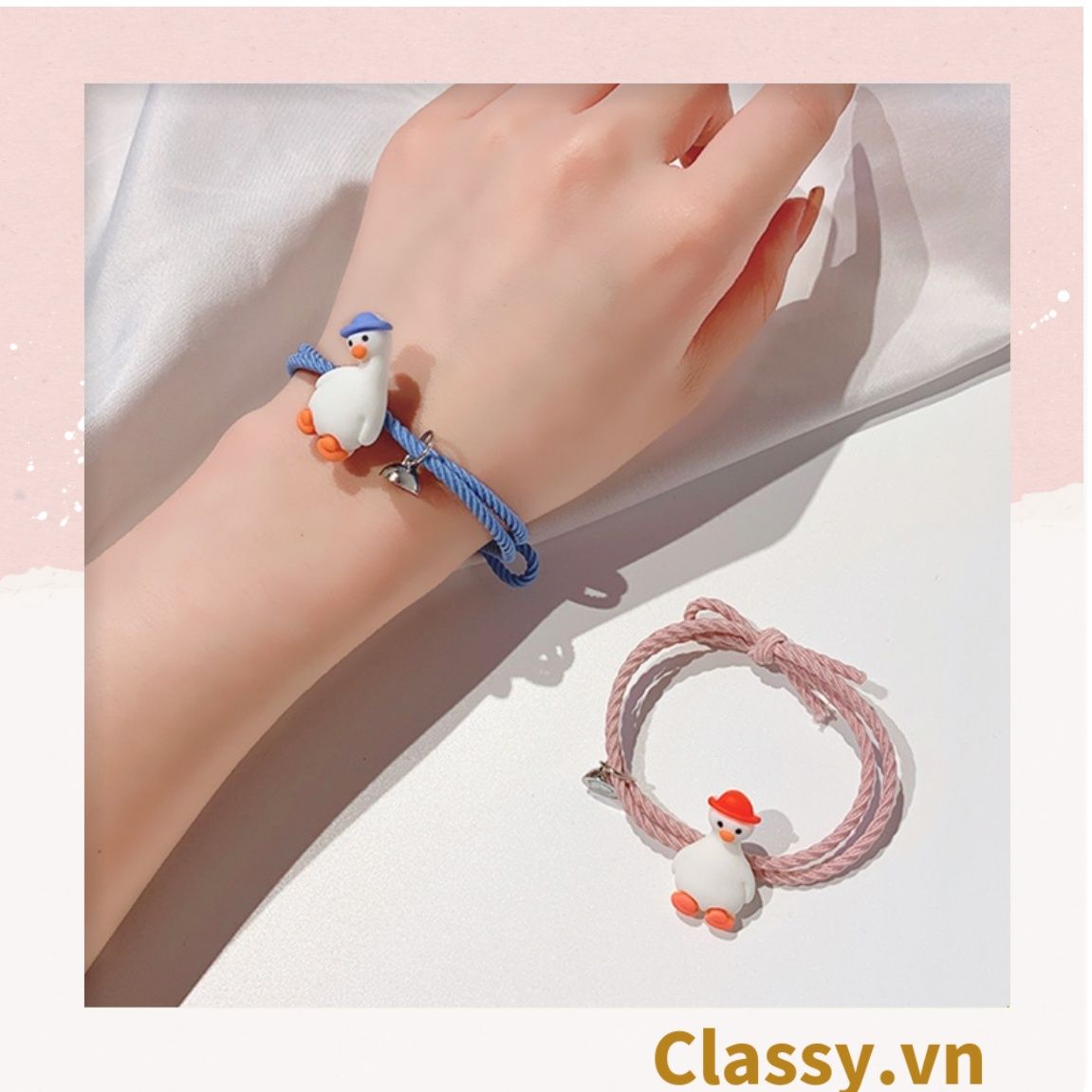 01 dây cột tóc đính hình chú cáo nhỏ, bền chắc giá rẻ, nữ tính PK736