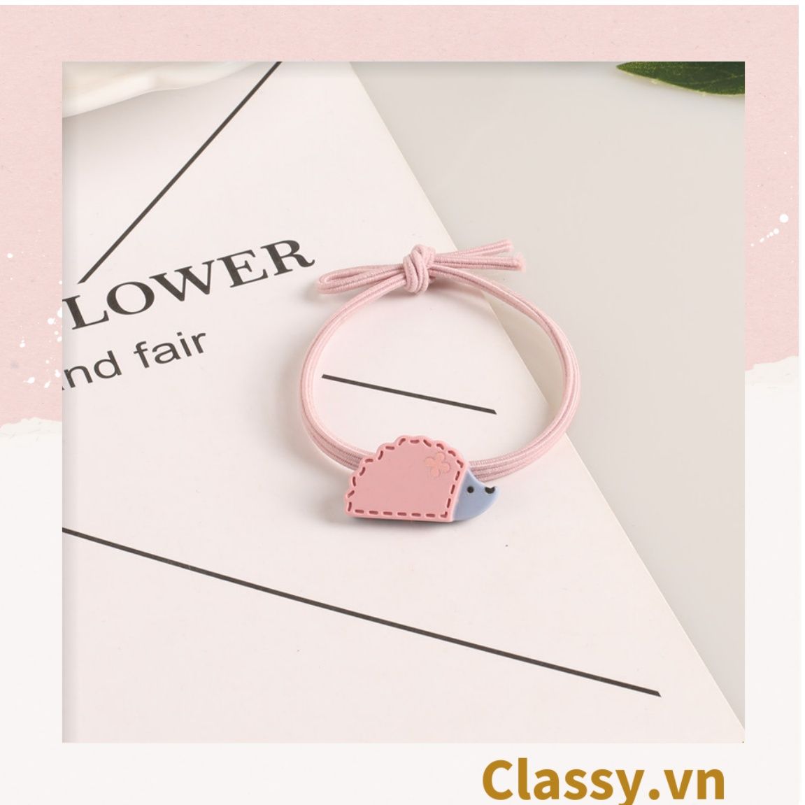01 dây cột tóc đính hình chú cáo nhỏ, bền chắc giá rẻ, nữ tính PK736