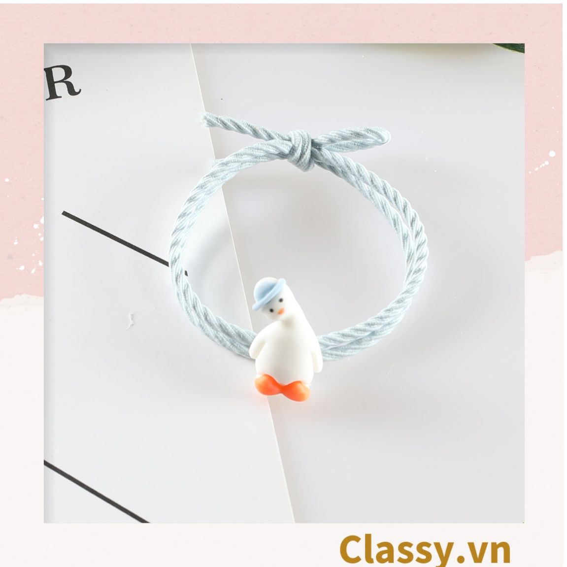 01 dây cột tóc đính hình chú cáo nhỏ, bền chắc giá rẻ, nữ tính PK736