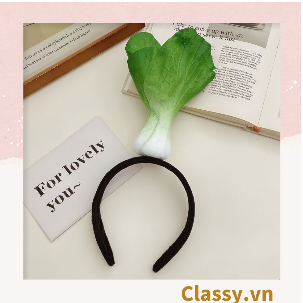 PK745 Cài tóc, băng đô, bờm tóc trùm qua đầu, nhiều hình dáng thú bông cute ngộ nghĩnh