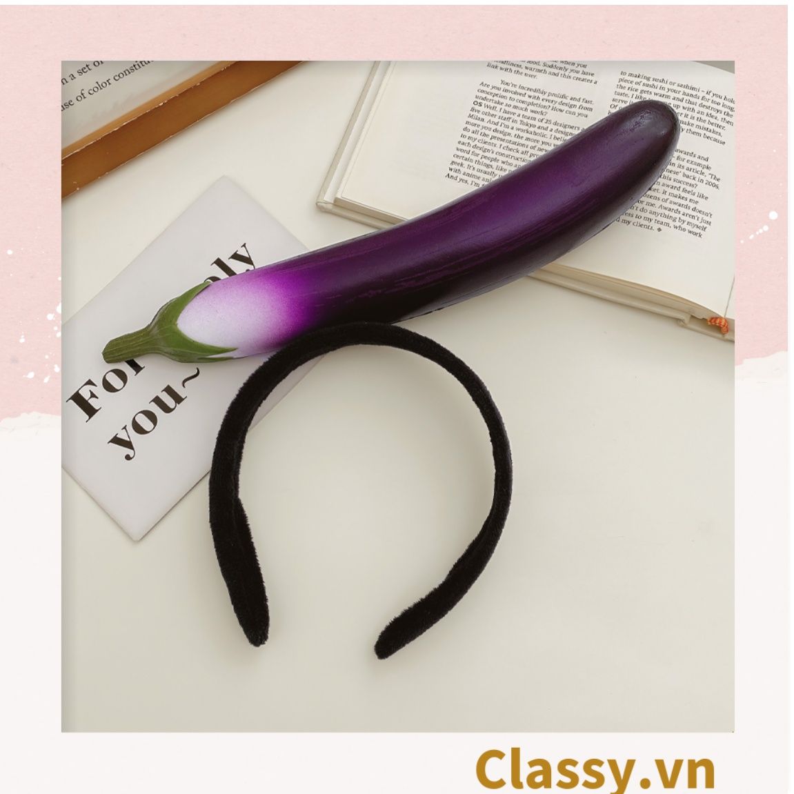 PK745 Cài tóc, băng đô, bờm tóc trùm qua đầu, nhiều hình dáng thú bông cute ngộ nghĩnh