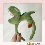  PK745 Cài tóc, băng đô, bờm tóc trùm qua đầu, nhiều hình dáng thú bông cute ngộ nghĩnh 