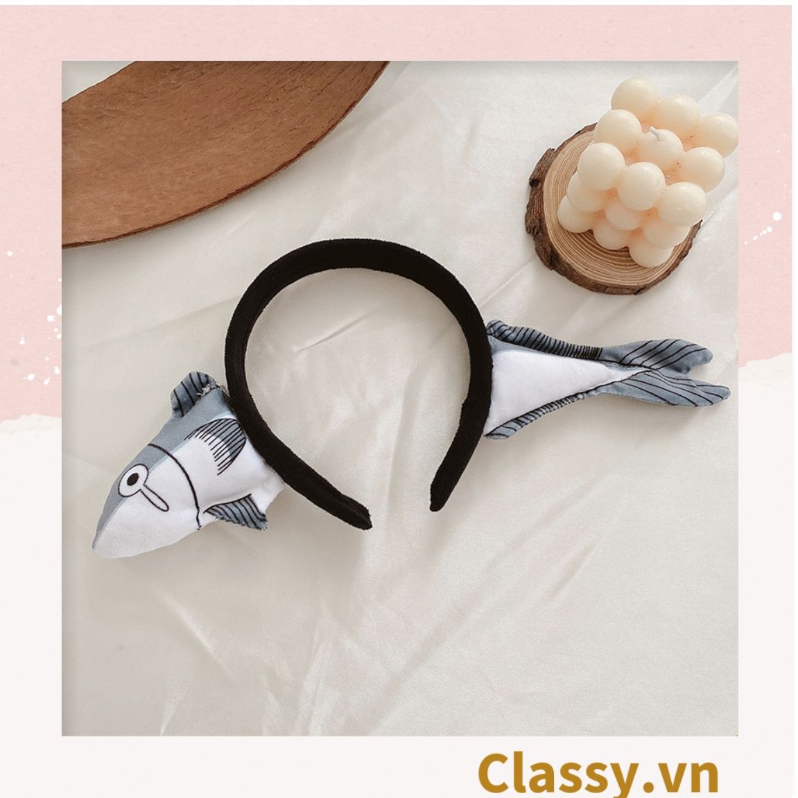 PK745 Cài tóc, băng đô, bờm tóc trùm qua đầu, nhiều hình dáng thú bông cute ngộ nghĩnh