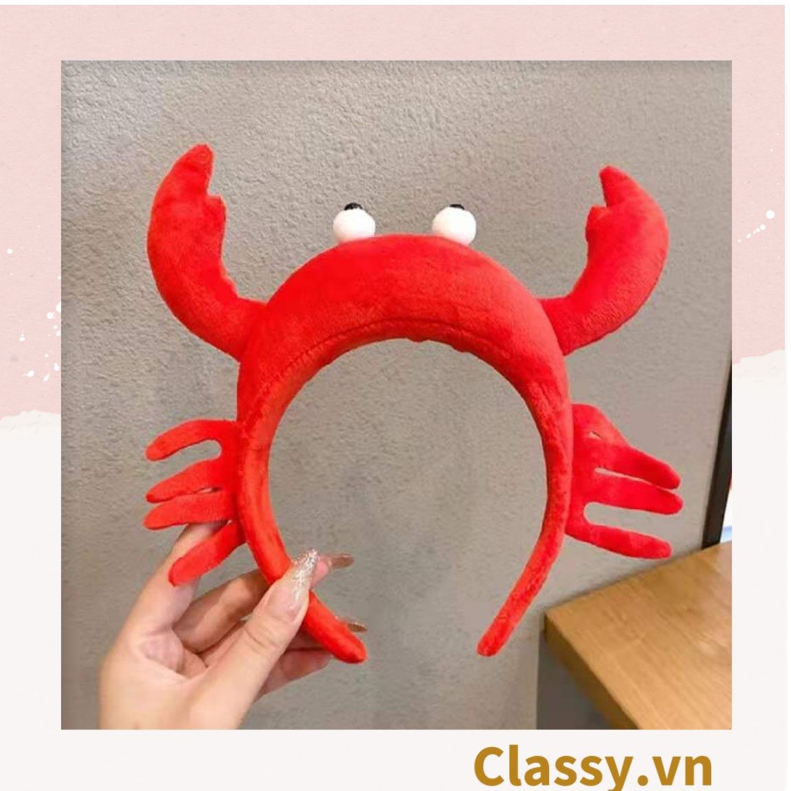 PK745 Cài tóc, băng đô, bờm tóc trùm qua đầu, nhiều hình dáng thú bông cute ngộ nghĩnh