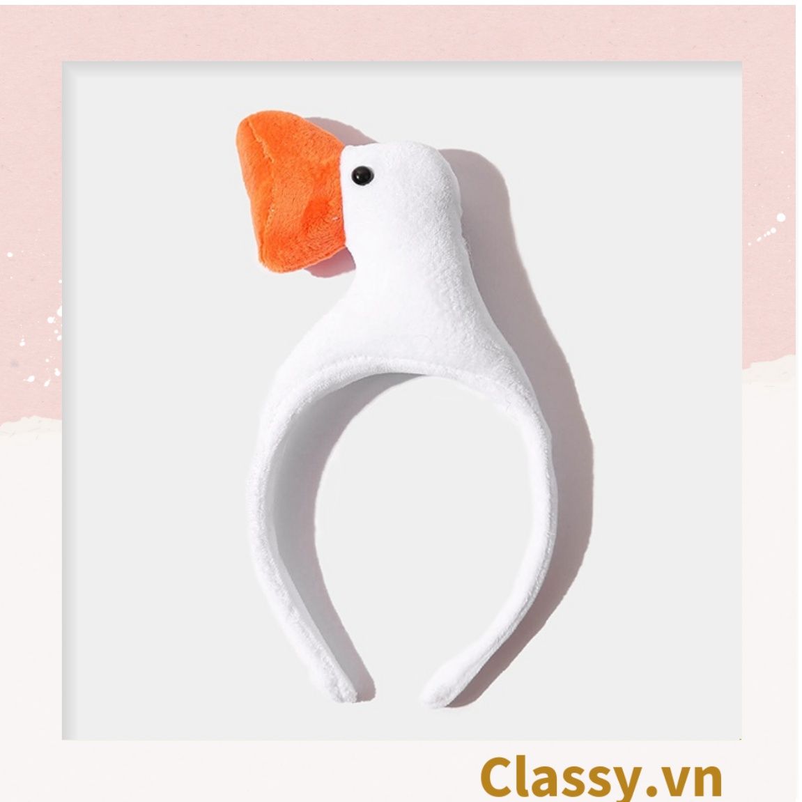 PK745 Cài tóc, băng đô, bờm tóc trùm qua đầu, nhiều hình dáng thú bông cute ngộ nghĩnh