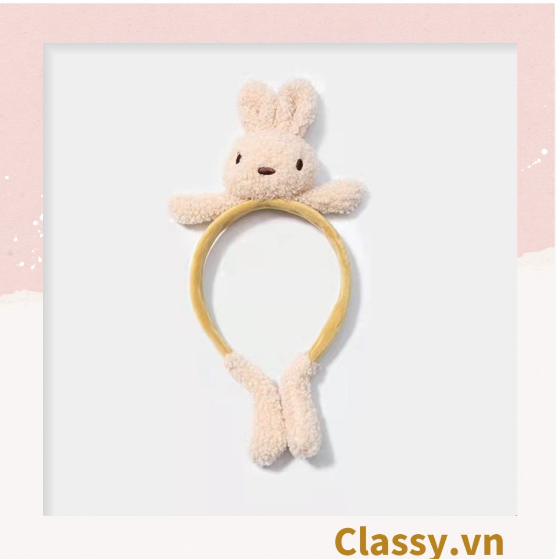 PK745 Cài tóc, băng đô, bờm tóc trùm qua đầu, nhiều hình dáng thú bông cute ngộ nghĩnh