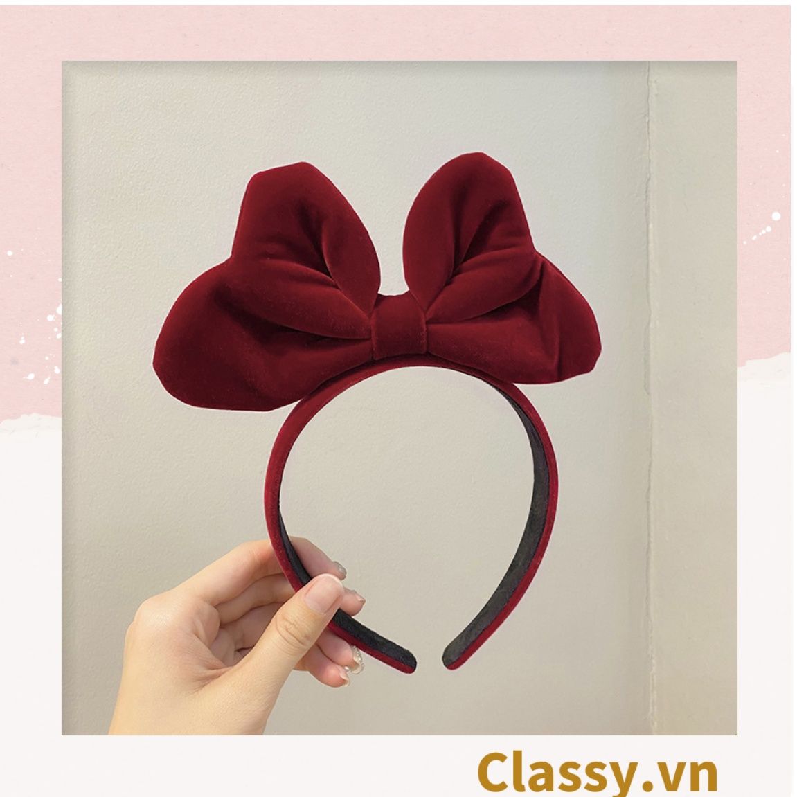 PK745 Cài tóc, băng đô, bờm tóc trùm qua đầu, nhiều hình dáng thú bông cute ngộ nghĩnh