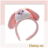  PK745 Cài tóc, băng đô, bờm tóc trùm qua đầu, nhiều hình dáng thú bông cute ngộ nghĩnh 