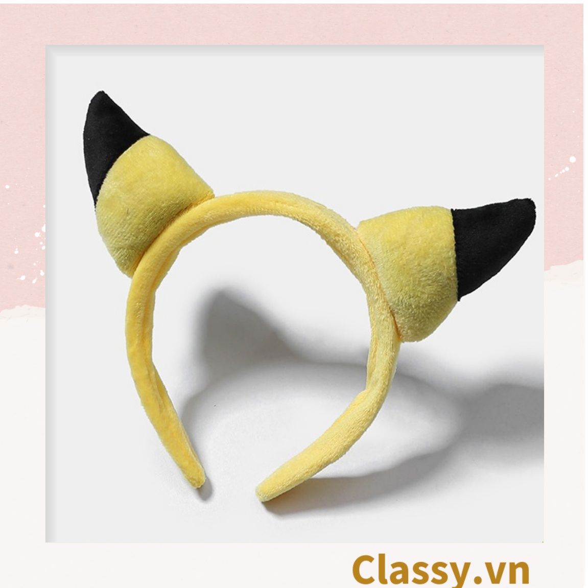 PK745 Cài tóc, băng đô, bờm tóc trùm qua đầu, nhiều hình dáng thú bông cute ngộ nghĩnh