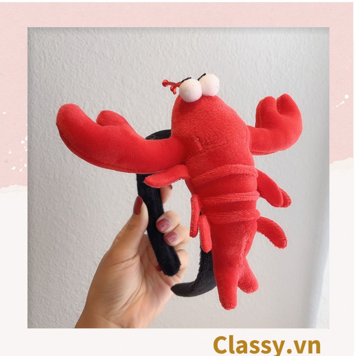 PK745 Cài tóc, băng đô, bờm tóc trùm qua đầu, nhiều hình dáng thú bông cute ngộ nghĩnh