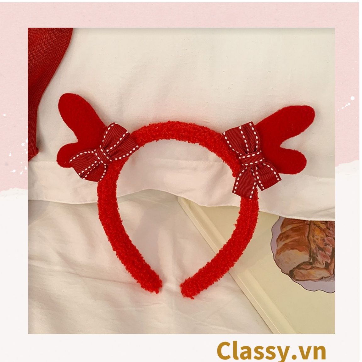 PK745 Cài tóc, băng đô, bờm tóc trùm qua đầu, nhiều hình dáng thú bông cute ngộ nghĩnh