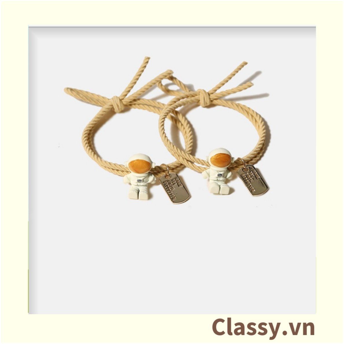 01 dây cột tóc đính hình phi hành gia ngộ nghĩnh PK780- phong cách Hàn Quốc