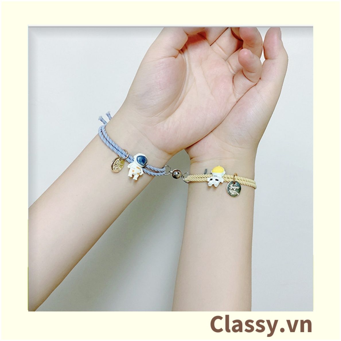 01 dây cột tóc đính hình phi hành gia ngộ nghĩnh PK780- phong cách Hàn Quốc