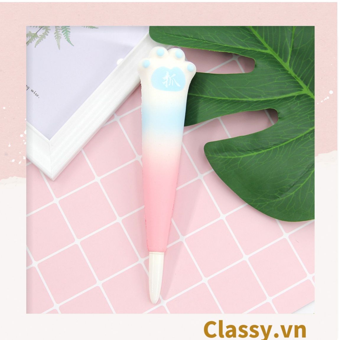 Bút Véo Bút viết squishy siêu dễ thương phục hồi sáng tạo ngòi 0.5mm nhiều màu tùy chọn cho học sinh/sinh viên; dùng viết lên sổ lưu bút, quà tặng, thiệp PK924