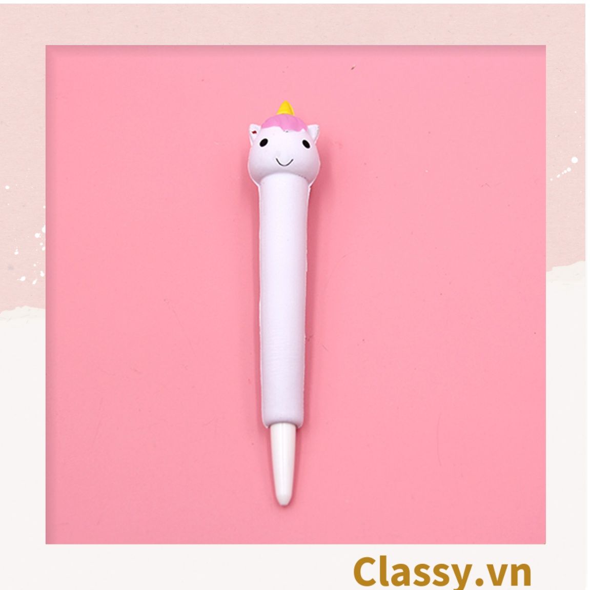 Bút Véo Bút viết squishy siêu dễ thương phục hồi sáng tạo ngòi 0.5mm nhiều màu tùy chọn cho học sinh/sinh viên; dùng viết lên sổ lưu bút, quà tặng, thiệp PK924