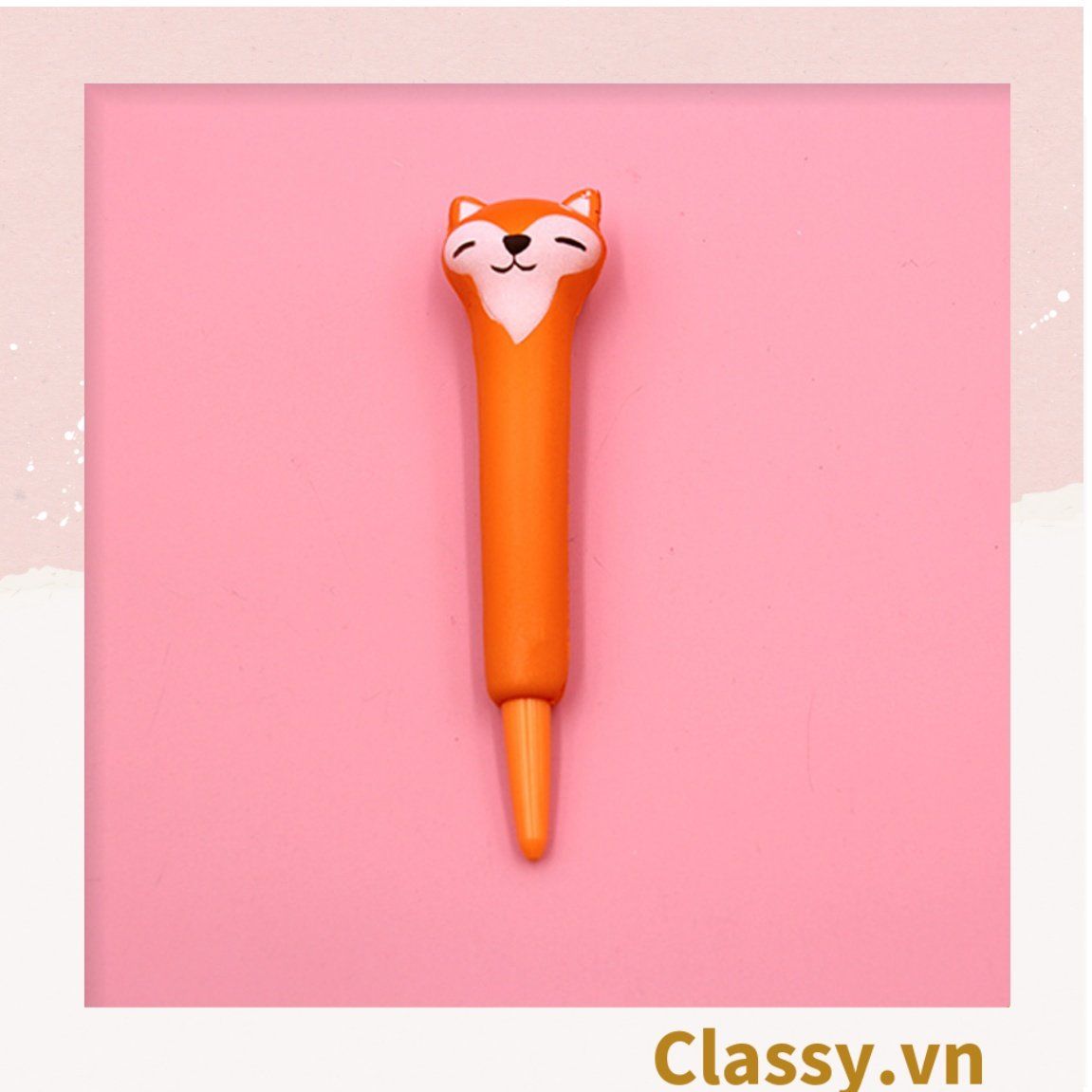 Bút Véo Bút viết squishy siêu dễ thương phục hồi sáng tạo ngòi 0.5mm nhiều màu tùy chọn cho học sinh/sinh viên; dùng viết lên sổ lưu bút, quà tặng, thiệp PK924