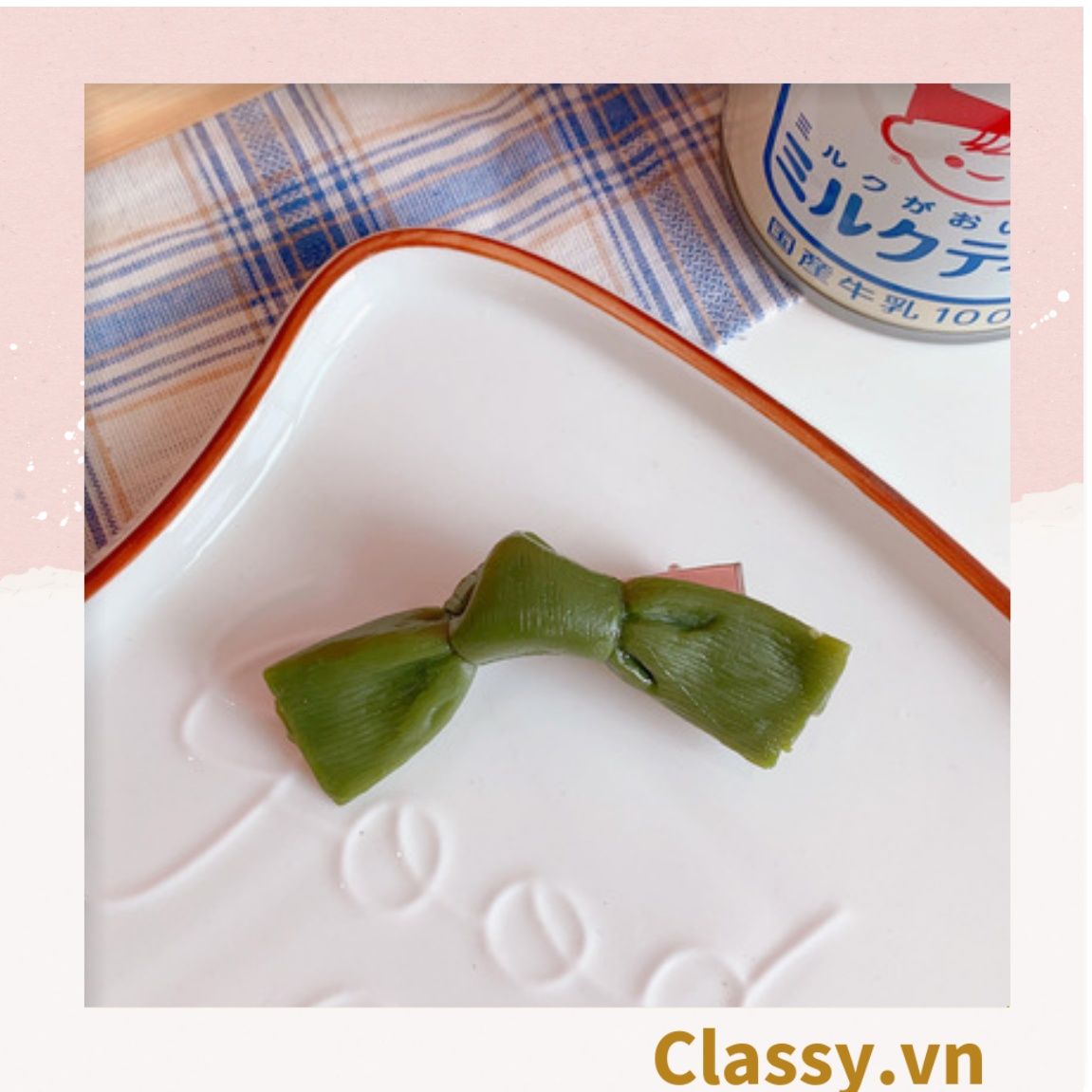 Kẹp tóc dạng clip mỏ vịt, họa tiết minh họa các loại đồ ăn, tinh nghịch hài hước hot tiktok PK935