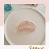  PK947 Kẹp càng cua kiểu mới; Tông màu hồng Họa tiết thạch jelly tông xanh thiên thanh thanh lịch nhiều kích thước 