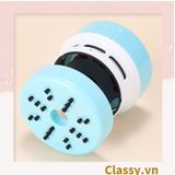  PK949 Máy Hút Bụi Mini Cầm Tay trơn màu, Không Dây Để Bàn Tiện Dụng dùng hút bụi bàn học, ô tô 