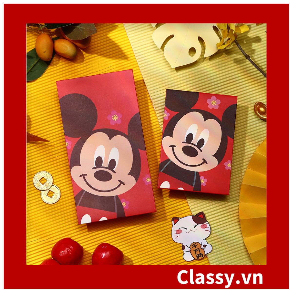 Classy Bao lì xì Tết 2024, chất liệu dày dặn, mẫu mã đa dạng Q1476