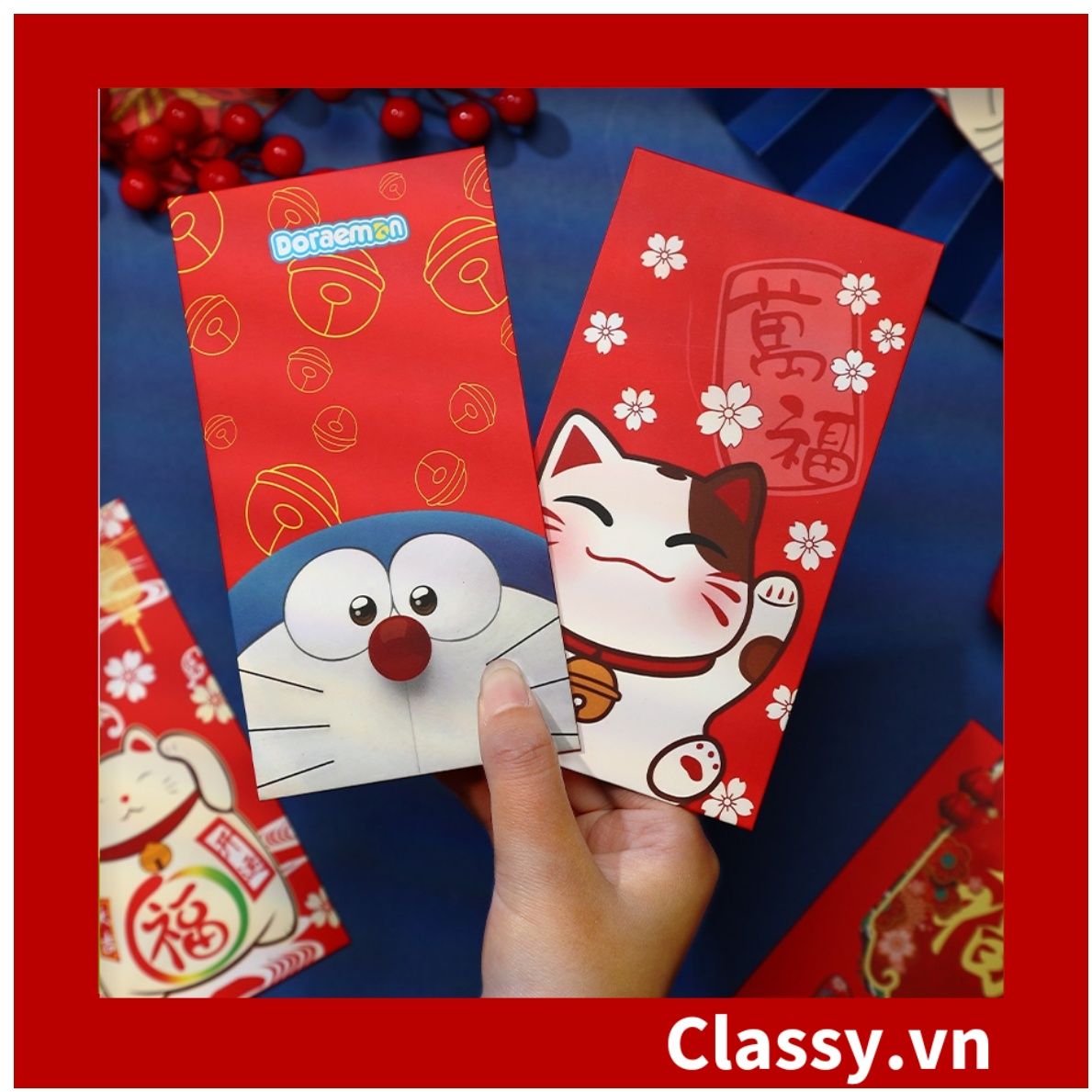 Classy Bao lì xì Tết 2024, chất liệu dày dặn, mẫu mã đa dạng Q1476
