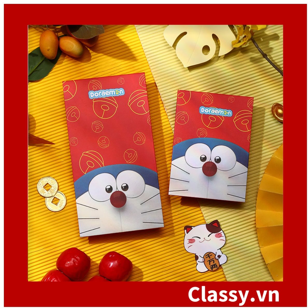  Classy Bao lì xì Tết 2024, chất liệu dày dặn, mẫu mã đa dạng Q1476 