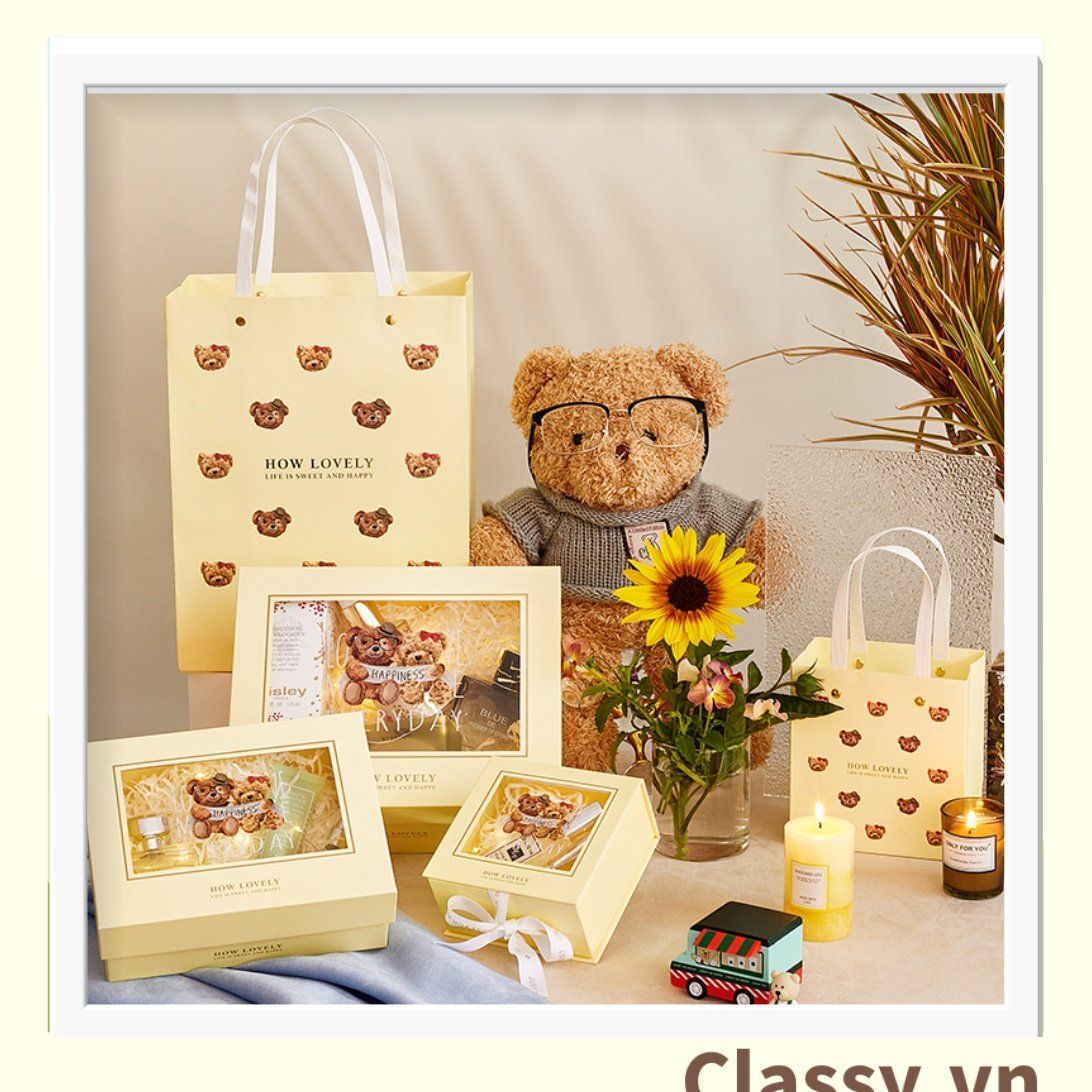 Classy Hộp quà tặng, Túi quà tặng dễ thương, quà sinh nhật, kỷ niệm Q1550