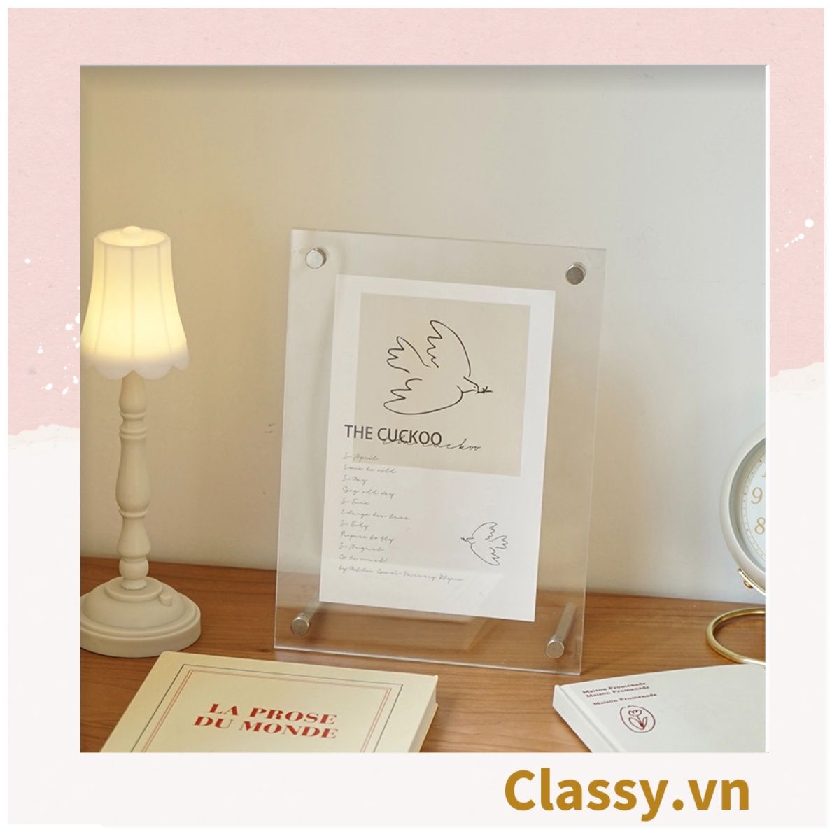 Set nhiều Thẻ ảnh, postcard Classy làm từ bìa cứng phong cách trang trí nhật ký/sách ảnh, dán tường, làm tranh Q1746