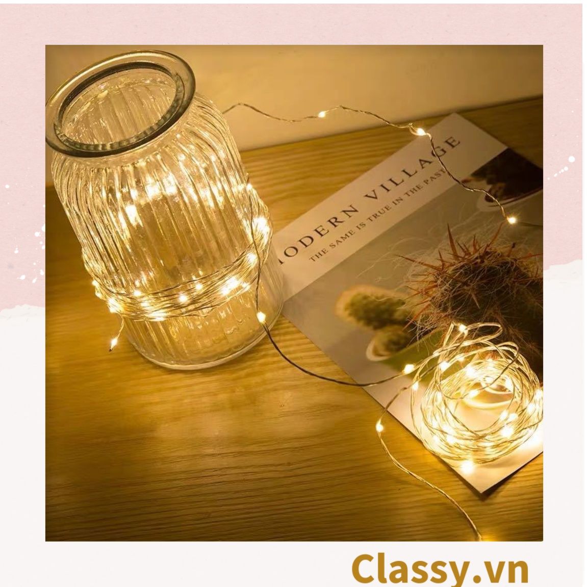 ĐÈN LED TRANG TRÍ HỘP QUÀ Q417