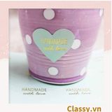  Bộ 16 Sticker hình trái tim dán hộp bánh handmade, quà tặng DYI dễ thương, tem dán quà tặng, túi giấy, thiệp, hộp quà tặng Q680 