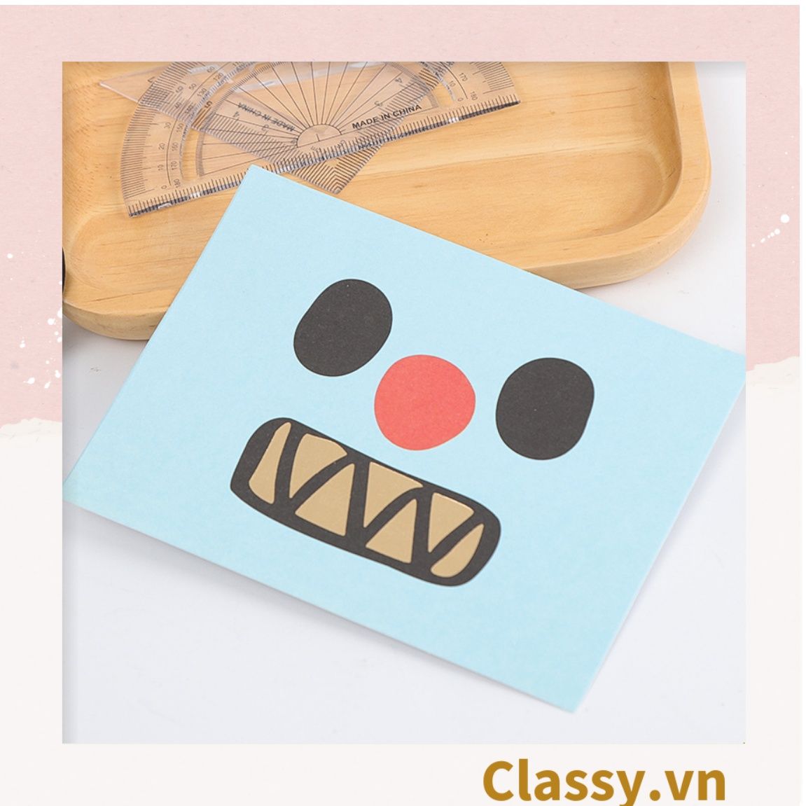 Thiệp Modern style Size lớn 14 X 10.4 CM, giấy kraft sang trọng kèm phong bì Q760