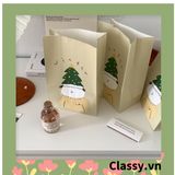  [NOEL COLLECTION] Túi giấy lớn đựng quà giáng sinh không dây, kèm sticker Kích thước 27 X 15 X 9.7 CM 