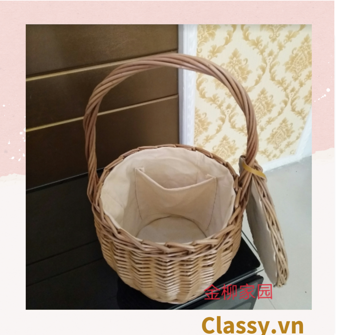 Túi Xách Đan Mây - Làn mây nhiều kiểu sang chảnh phối với áo dài, chụp hình, đi biển T201