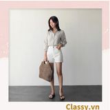  T994 Túi cói đan móc size lớn chất liệu giấy cao cấp, quai gỗ chất lượng, thân thiện với môi trường 