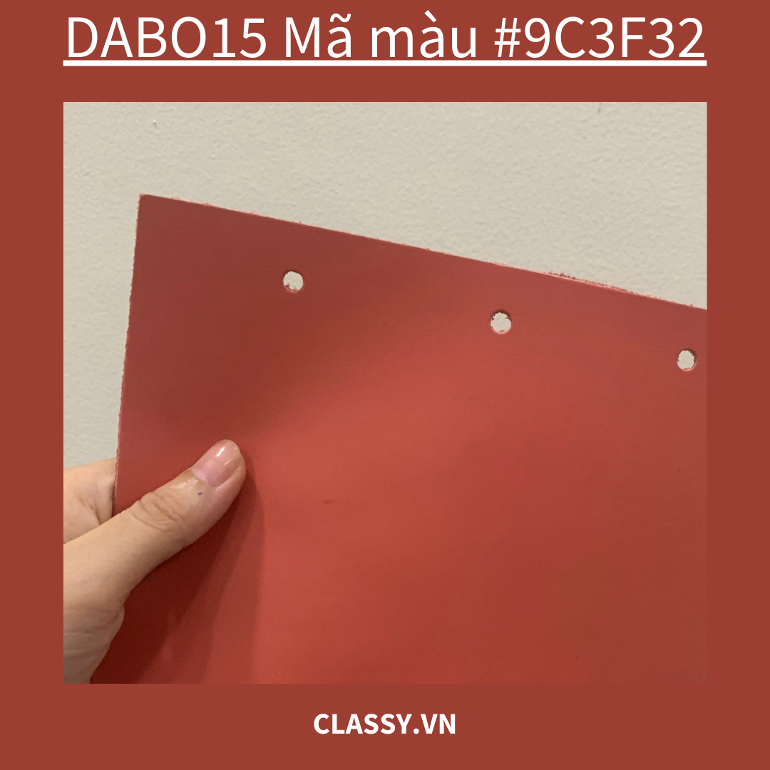 Da bò thuộc miếng làm bằng da bò thật kích thước 190 X 280 MM dùng làm lót chuột hoặc nguyên liệu làm ví da bao da