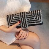  Clutch đi tiệc - Ví cầm tay đính sequin đi tiệc cao cấp có nắp gập T271 