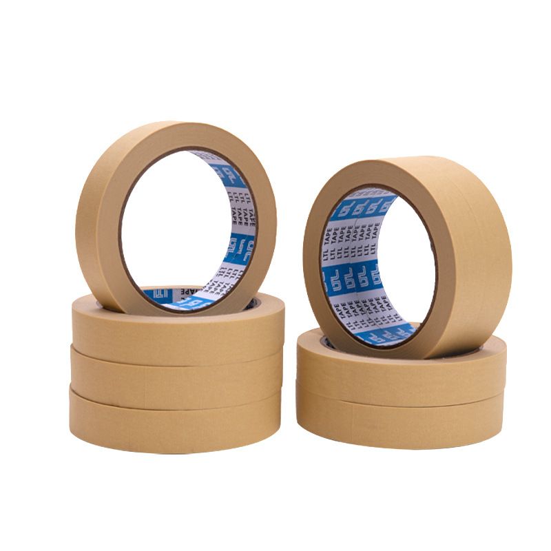 Classy Băng keo giấy kraft 2CM X 50 Mét để dán thùng carton, giấy, tài liệu, vẽ tranh màu nước Giấy Kraft Hoạt Tính Chất Lượng Cao PK1858