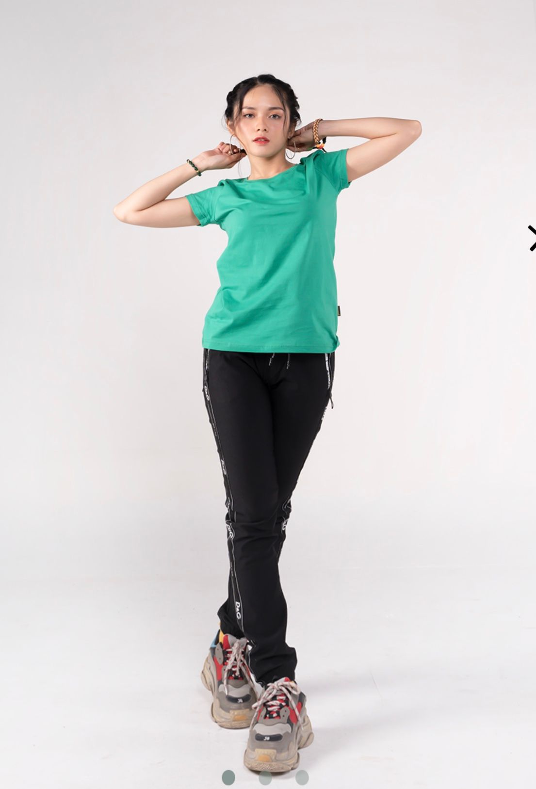 Áo thun Cổ TIM NHIỀU MÀU, 100% Cotton Sang Mịn giải nhiệt mùa hè thấm hút mồ hôi