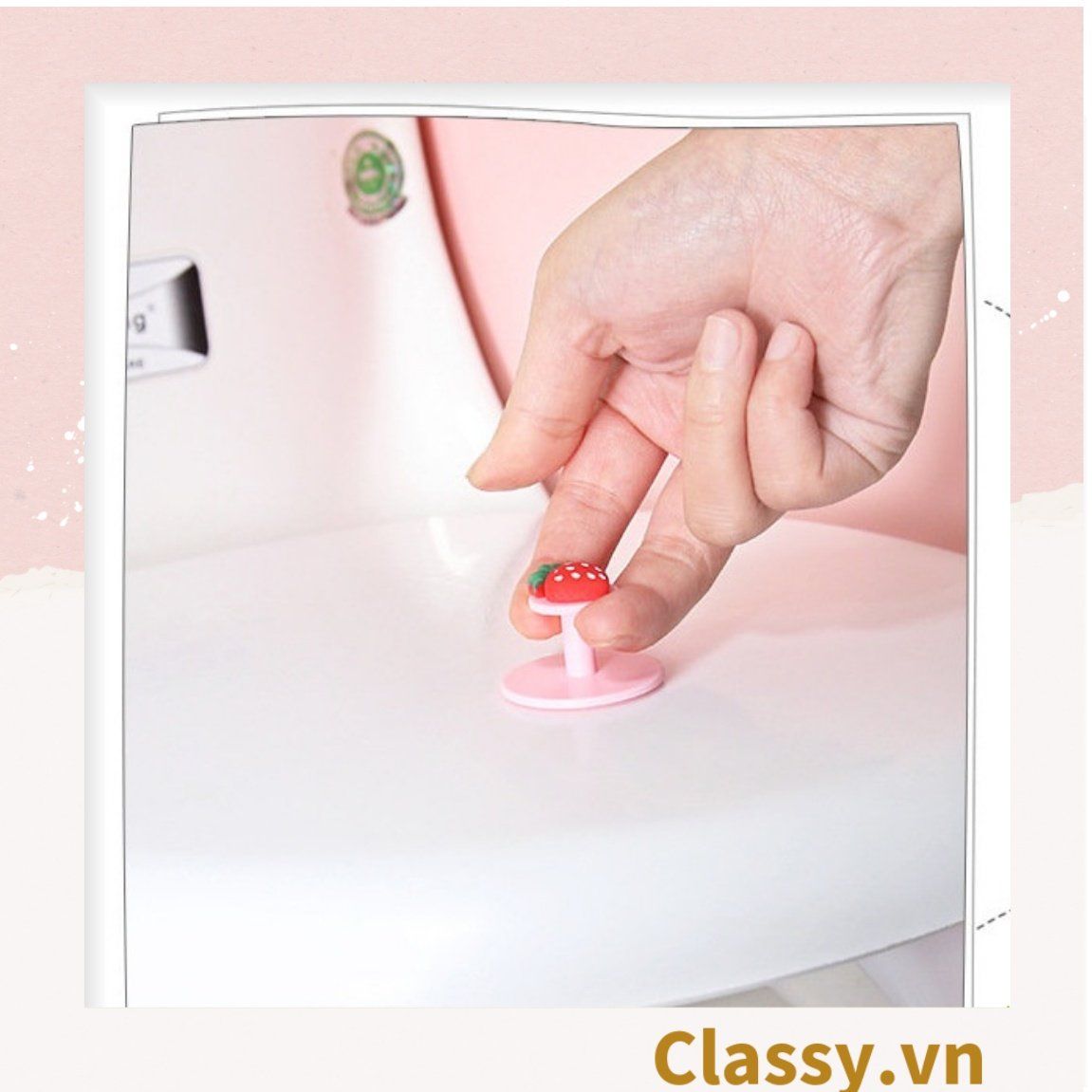 Móc treo đồ dán tường với họa tiết dễ thương, siêu bám dính PK1105