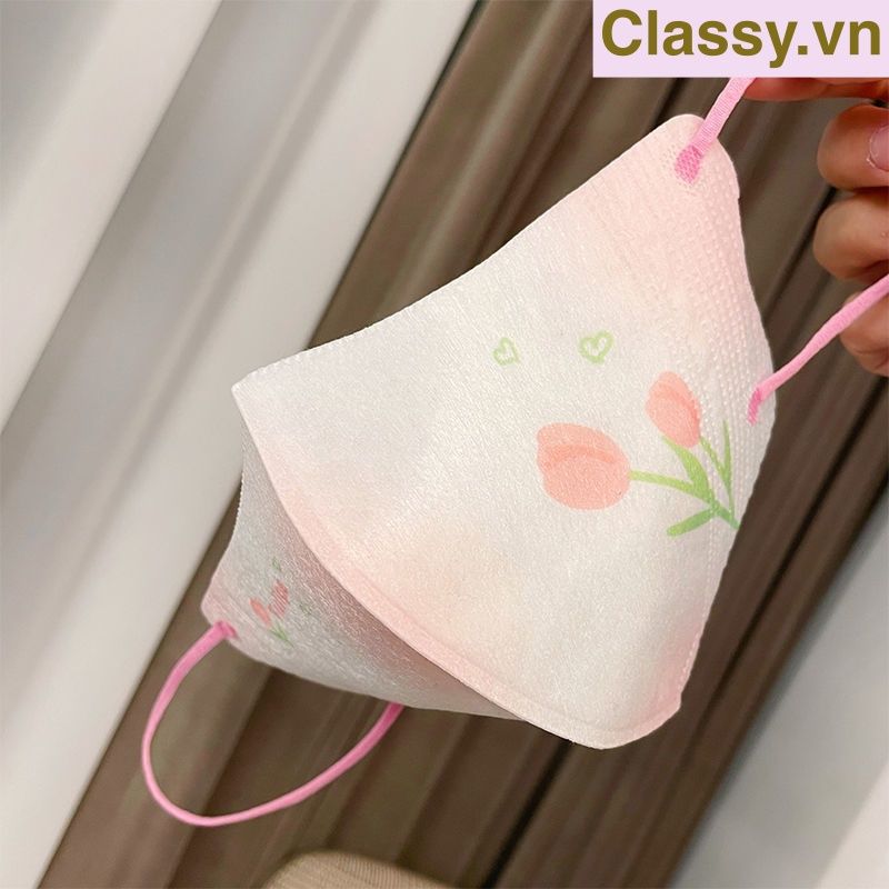 Combo 10 chiếc Khẩu trang 3D nhiều kiểu kháng khuẩn, dày dặn, đa sắc thời trang bảo vệ an toàn dễ phối đồ PK1387